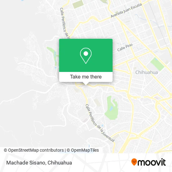 Mapa de Machade Sisano