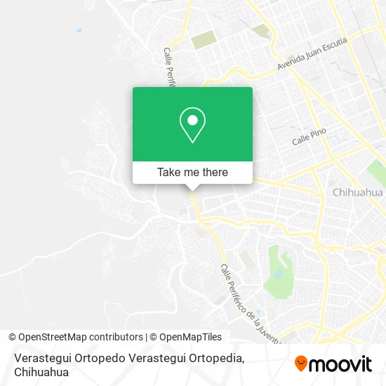 Mapa de Verastegui Ortopedo Verastegui Ortopedia