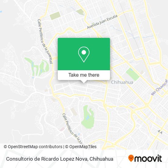 Consultorio de Ricardo Lopez Nova map