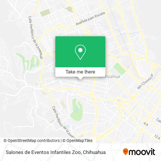 Salones de Eventos Infantiles Zoo map