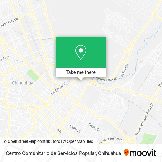 Centro Comunitario de Servicios Popular map