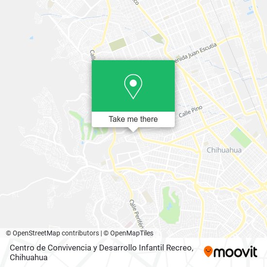 Centro de Convivencia y Desarrollo Infantil Recreo map