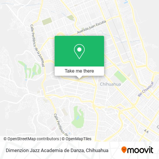 Dimenzion Jazz Academia de Danza map