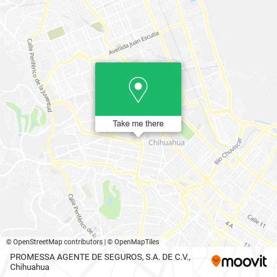 Mapa de PROMESSA AGENTE DE SEGUROS, S.A. DE C.V.