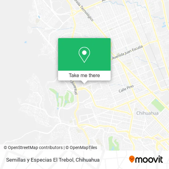 Mapa de Semillas y Especias El Trebol