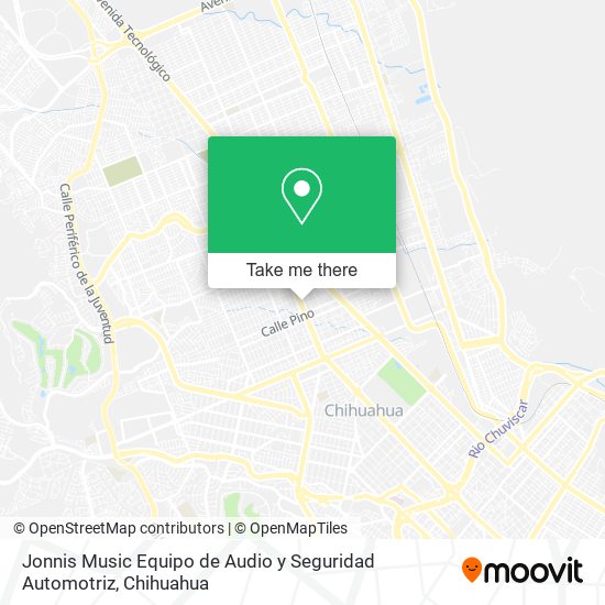 Jonnis Music Equipo de Audio y Seguridad Automotriz map