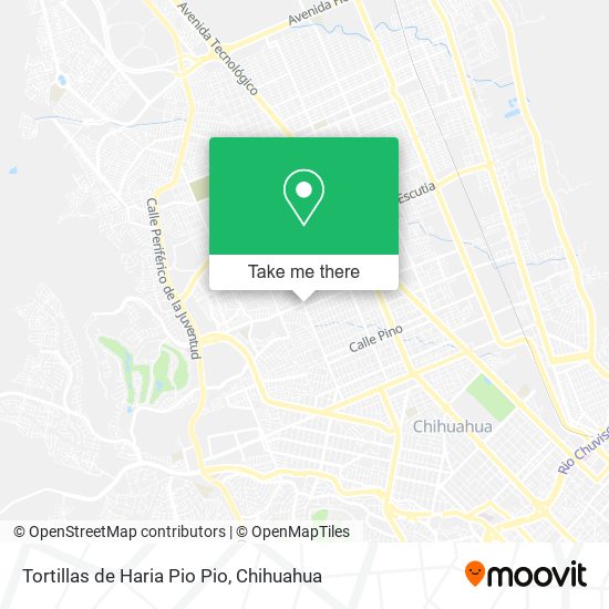 Mapa de Tortillas de Haria Pio Pio