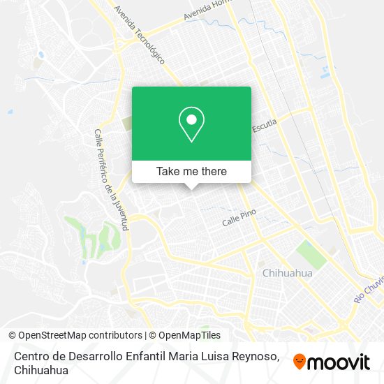 Mapa de Centro de Desarrollo Enfantil Maria Luisa Reynoso