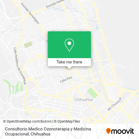 Consultorio Medico Ozonoterapia y Medicina Ocupacional map