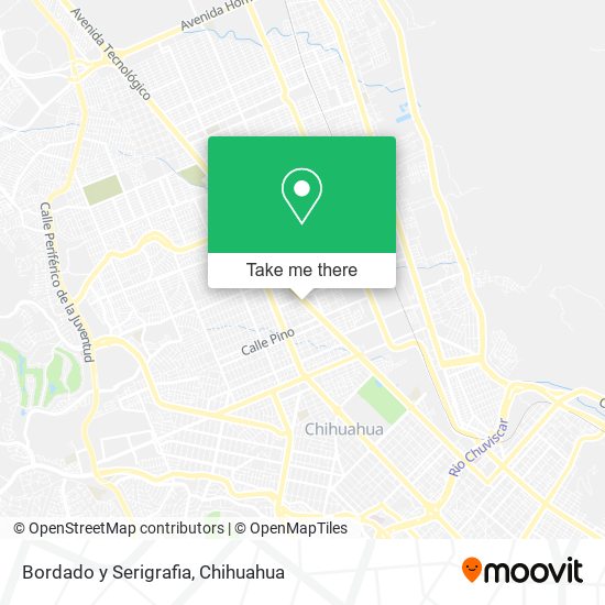 Mapa de Bordado y Serigrafia
