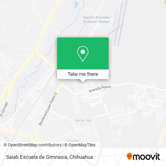 Saiab Escuela de Gimnasia map
