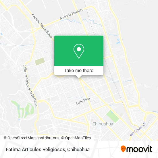 Mapa de Fatima Articulos Religiosos