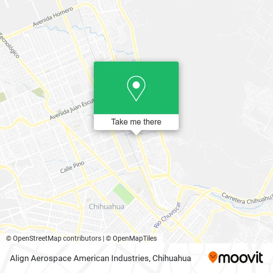 Mapa de Align Aerospace American Industries