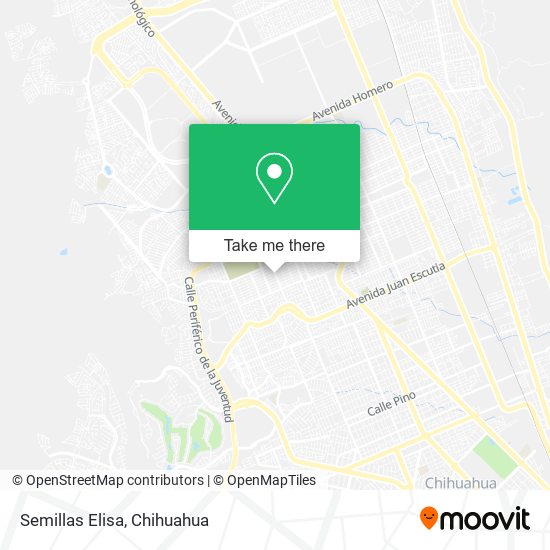 Semillas Elisa map
