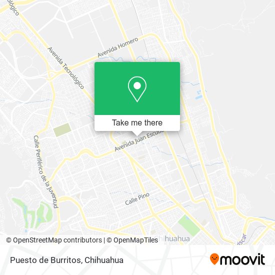 Puesto de Burritos map