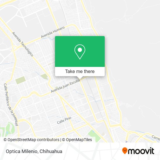 Mapa de Optica Milenio