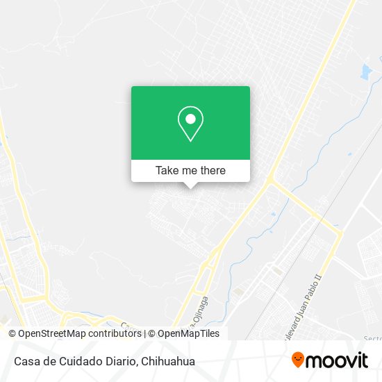 Casa de Cuidado Diario map