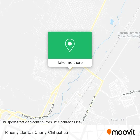 Mapa de Rines y Llantas Charly