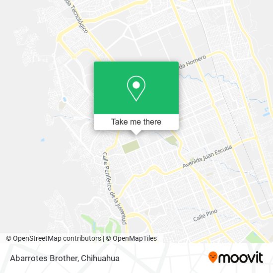 Abarrotes Brother map