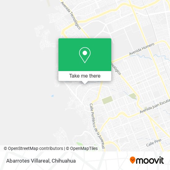 Abarrotes Villareal map
