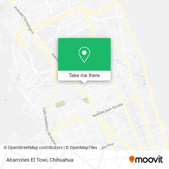 Abarrotes El Towi map