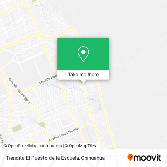 Mapa de Tiendita El Puesto de la Escuela