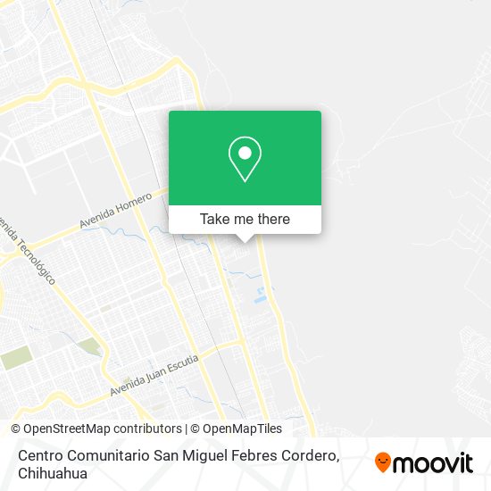 Centro Comunitario San Miguel Febres Cordero map