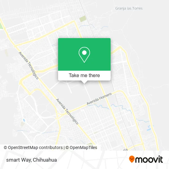 smart Way map