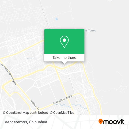 Mapa de Venceremos