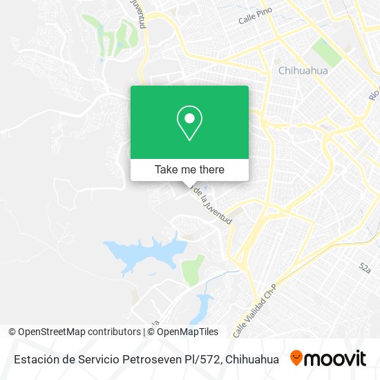Mapa de Estación de Servicio Petroseven Pl / 572