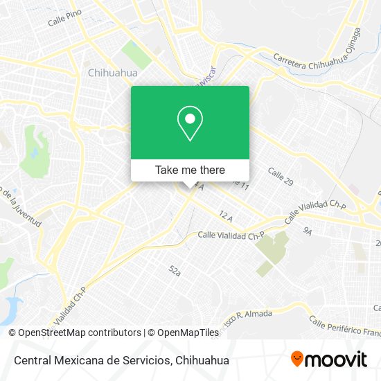 Central Mexicana de Servicios map