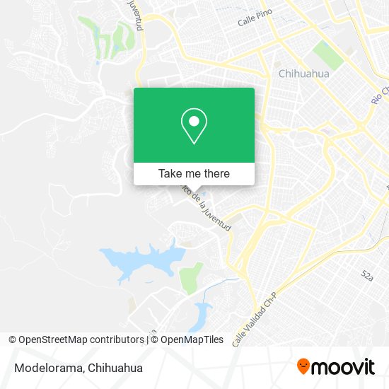 Mapa de Modelorama