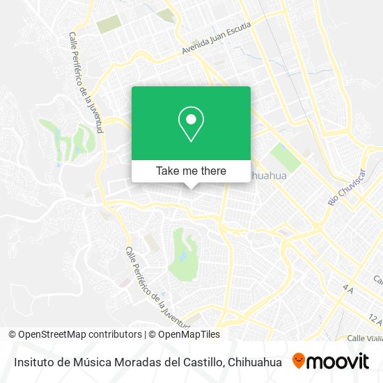 Insituto de Música Moradas del Castillo map
