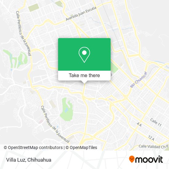 Mapa de Villa Luz