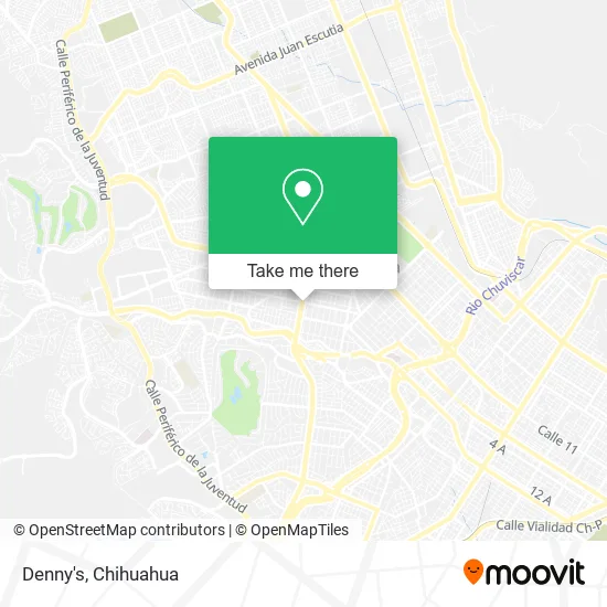 Mapa de Denny's
