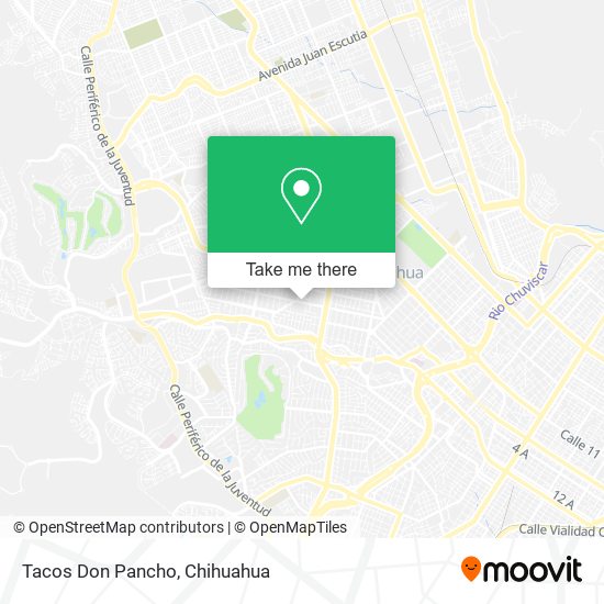 Tacos Don Pancho map