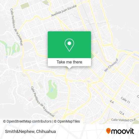 Mapa de Smith&Nephew
