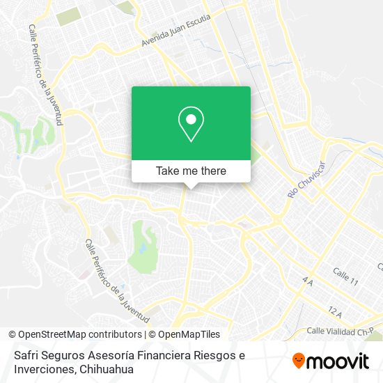 Safri Seguros Asesoría Financiera Riesgos e Inverciones map