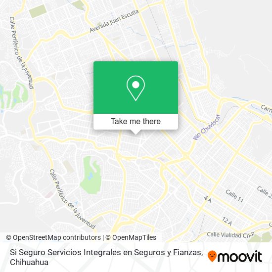 Si Seguro Servicios Integrales en Seguros y Fianzas map