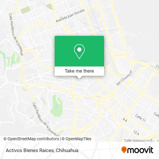 Activos Bienes Raíces map