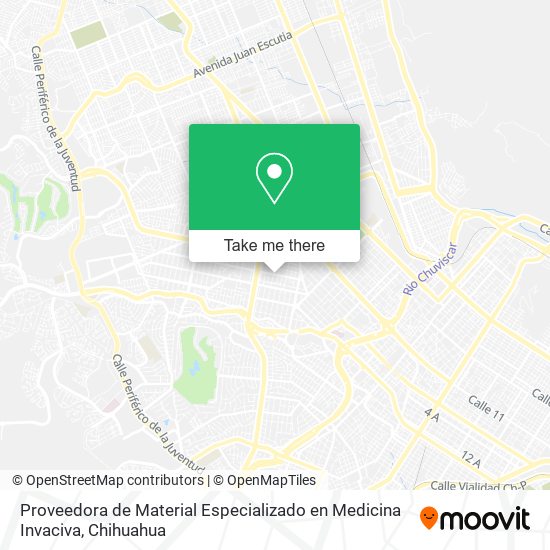 Proveedora de Material Especializado en Medicina Invaciva map