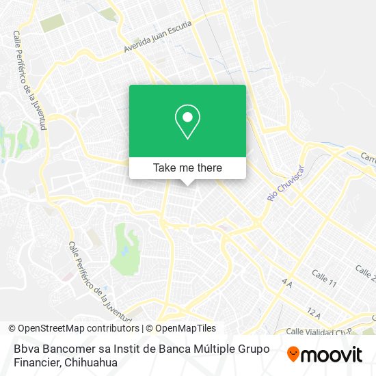 Bbva Bancomer sa Instit de Banca Múltiple Grupo Financier map