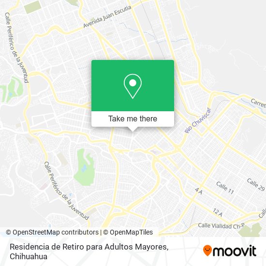 Residencia de Retiro para Adultos Mayores map