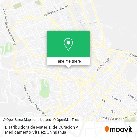 Distribuidora de Material de Curacion y Medicamento Vitalez map