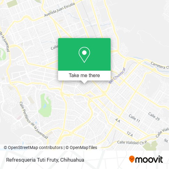 Refresqueria Tuti Fruty map