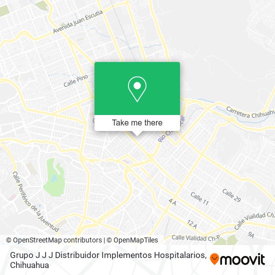 Grupo J J J Distribuidor Implementos Hospitalarios map