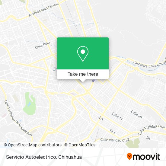 Servicio Autoelectrico map