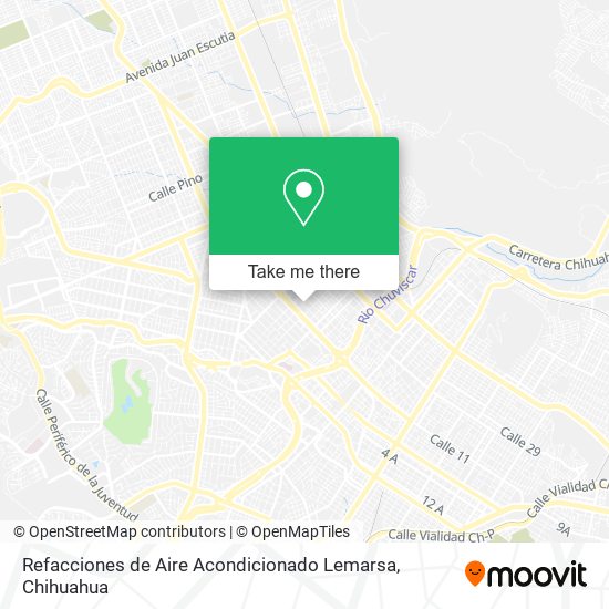 Refacciones de Aire Acondicionado Lemarsa map