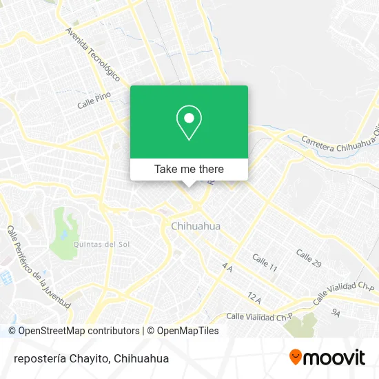 repostería Chayito map