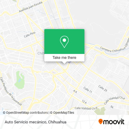 Auto Servicio mecánico map